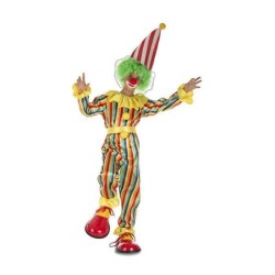 DISFRAZ PAYASO DE RAYAS TALLA 7-9 AÑOS - Teknashop Ltd