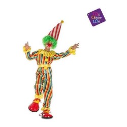 DISFRAZ PAYASO DE RAYAS TALLA 7-9 AÑOS - Teknashop Ltd