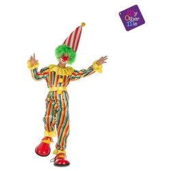 DISFRAZ PAYASO DE RAYAS TALLA 7-9 AÑOS - Teknashop Ltd