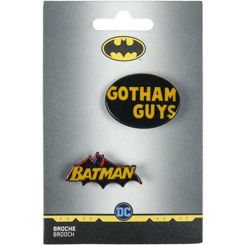 BROCHE BATMAN YELLOW - Teknashop Ltd