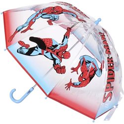 PARAGUAS MANUAL POE BURBUJA SPIDERMAN RED - Teknashop Ltd