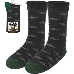 CALCETINES ADULTO THE MANDALORIAN DARK GRAY - Teknashop Ltd