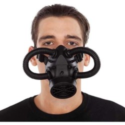 MASCARILLA STEAMPUNK NEGRO ONE SIZE - Teknashop Ltd