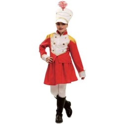 DISFRAZ MAJORETTE 5-6 AÑOS (SOMBRERO, CHAQUETA Y FALDA) - Teknashop Ltd