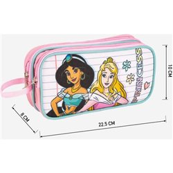 ESTUCHE PORTATODO 2 COMPARTIMENTOS PRINCESS PINK - Teknashop Ltd