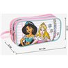 ESTUCHE PORTATODO 2 COMPARTIMENTOS PRINCESS PINK - Teknashop Ltd