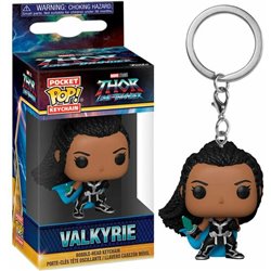 LLAVERO POCKET POP MARVEL HOR LOVE AND THUNDER VALKYRIE - Teknashop Ltd