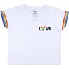 CAMISETA CORTA PUNTO SINGLE JERSEY DISNEY PRIDE BLANCA - Teknashop Ltd