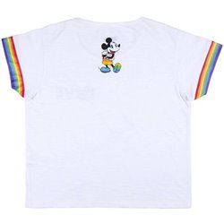 CAMISETA CORTA PUNTO SINGLE JERSEY DISNEY PRIDE BLANCA - Teknashop Ltd