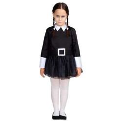 DISFRAZ (VESTIDO) NIÑA SINIESTRA TALLA 7-9 AÑOS - Teknashop Ltd