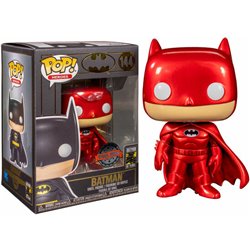 FIGURA POP DC COMICS BATMAN RED METALLIC EXCLUSIVE - Teknashop Ltd