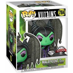 FIGURA POP DISNEY VILLAINS MALEFICENT ON THRONE DIAMOND EXCLUSIVE - Teknashop Ltd