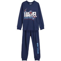 PIJAMA LARGO SINGLE JERSEY SPIDERMAN DARK BLUE - Teknashop Ltd