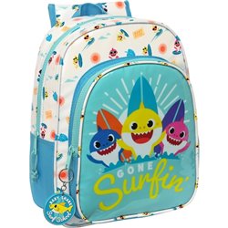 MOCHILA INFANTIL ADAPT.CARRO BABY SHARK "SURFING" - Teknashop Ltd