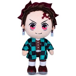 PELUCHE TANJIRO KAMADO DEMON SLAYER KIMETSU NO YAIBA 27CM - Teknashop Ltd