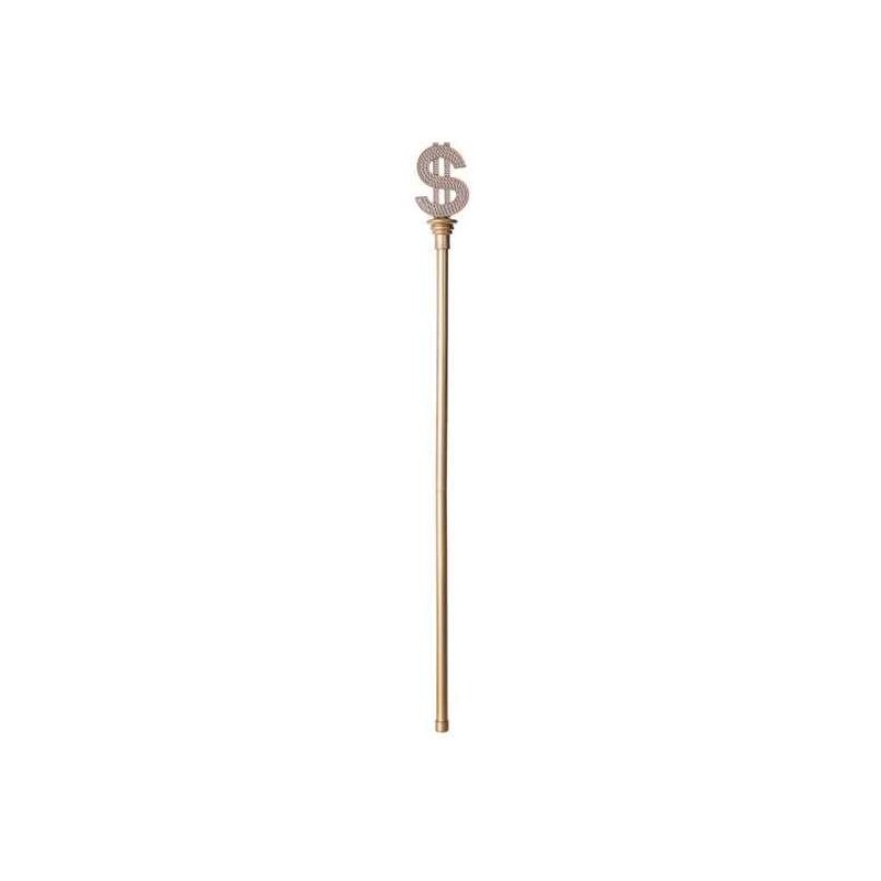 BASTÓN SÍMBOLO DÓLAR 112 CM - Teknashop Ltd