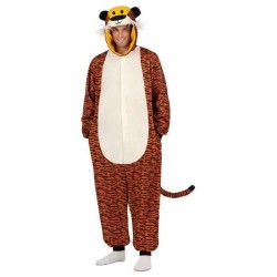 DISFRAZ TIGRE ADULT BIG (KIGURUMI CON CAPUCHA Y COLA) - Teknashop Ltd