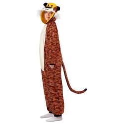 DISFRAZ TIGRE ADULT BIG (KIGURUMI CON CAPUCHA Y COLA) - Teknashop Ltd