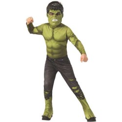 DISFRAZ INFANTIL HULK AVENGERS ENDGAME CLASSIC TALLA L (8/10 AÑOS) - Teknashop Ltd