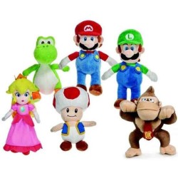 PELUCHE SUPER MARIO 22CM - MODELOS SURTIDOS - Teknashop Ltd