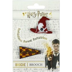 BROCHE HARRY POTTER GRYFFINDOR RED - Teknashop Ltd