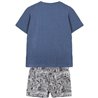 PIJAMA CORTO SINGLE JERSEY PUNTO MARVEL GRAY - Teknashop Ltd