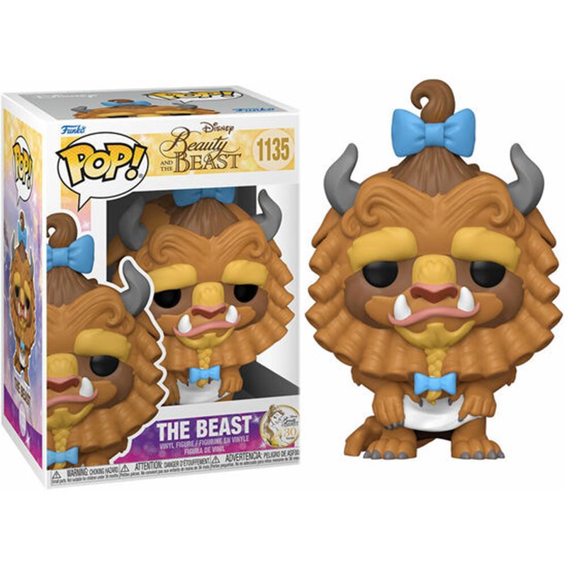 FIGURA POP DISNEY LA BELLA Y LA BESTIA BEAST WITH CURLS - Teknashop Ltd