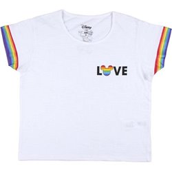 CAMISETA CORTA PUNTO SINGLE JERSEY DISNEY PRIDE BLANCA - Teknashop Ltd