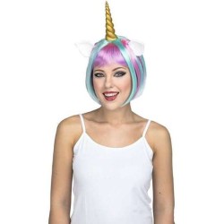 PELUCA CORTA UNICORNIO - Teknashop Ltd