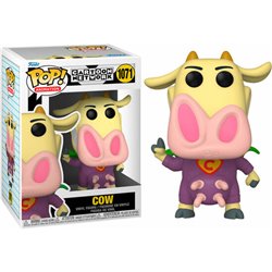 FIGURA POP CARTOON NETWORK COW AND CHICKEN - SUPERHERO COW - Teknashop Ltd