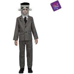 DISFRAZ FRANKENSTEIN 10-12 AÑOS (GORRO, CHAQUETA, PECHERA CON CORBATA Y PANTALONES) - Teknashop Ltd