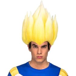 PELUCA ADULTO SAYAN VEGETA TALLA ÚNICA - Teknashop Ltd