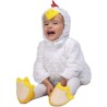 DISFRAZ POLLITO BLANCO PELUCHE 5-6 AÑOS (VESTIDO, GORRO Y PATUCOS) - Teknashop Ltd