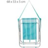 SILLA PLAYA ALUMINIO PLEGABLE FIJA MEDITERRAN 53X44X76 CM - Teknashop Ltd