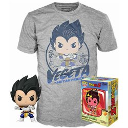 SET FIGURA POP & TEE DRAGON BALL Z VEGETA - Teknashop Ltd