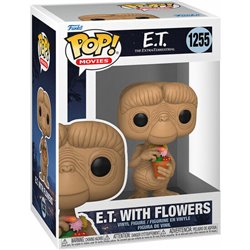 FIGURA POP E.T EL EXTRATERRESTRE 40 TH E.T FLOWERS - Teknashop Ltd