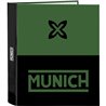 CARPETA F. 4 ANILLAS 35MM LOMO ANCHO MUNICH "CAVIAR" - Teknashop Ltd