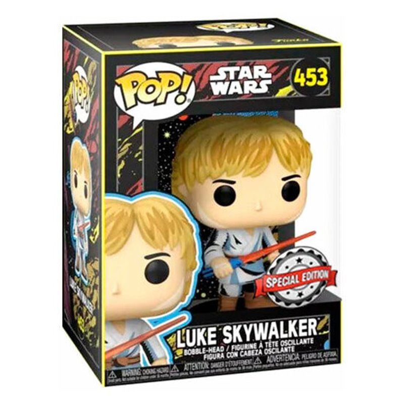 FIGURA POP STAR WARS RETRO SERIES LUKE SKYWALKER EXCLUSIVE - Teknashop Ltd