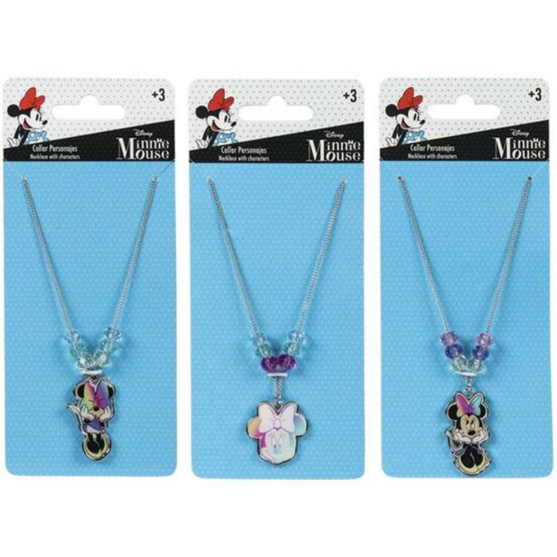 BISUTERIA COLLAR MINNIE TURQUOISE - Teknashop Ltd