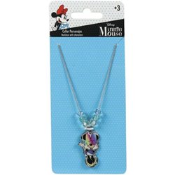 BISUTERIA COLLAR MINNIE TURQUOISE - Teknashop Ltd