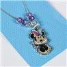 BISUTERIA COLLAR MINNIE TURQUOISE - Teknashop Ltd