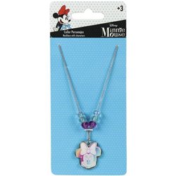 BISUTERIA COLLAR MINNIE TURQUOISE - Teknashop Ltd