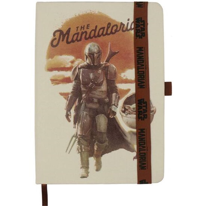 CUADERNO DE NOTAS THE MANDALORIAN - BEIS - A5 - Teknashop Ltd