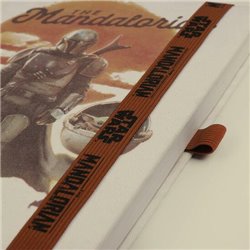 CUADERNO DE NOTAS THE MANDALORIAN - BEIS - A5 - Teknashop Ltd