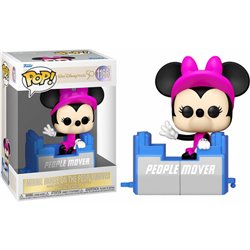 FIGURA POP DISNEY WORLD 50TH ANNIVERSARY MINNIE PEOPLE MOVER - Teknashop Ltd