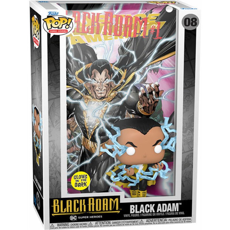 FIGURA POP DC COMICS BLACK ADAM - BLACK ADAM GD - Teknashop Ltd