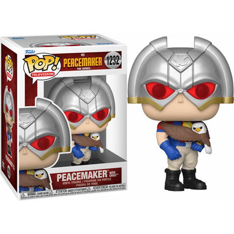 FIGURA POP EL PACIFICADOR PEACEMAKER WITH EAGLY - Teknashop Ltd