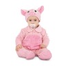 DISFRAZ PEQUEÑO CERDITO GORRO, MONO, PATUCOS, RABO Y CHUPETE TALLA 12-24MESES - Teknashop Ltd