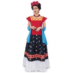 DISFRAZ ADULTO FRIDA KAHLO TALLA M-L - Teknashop Ltd