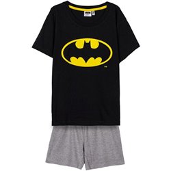 PIJAMA CORTO SINGLE JERSEY BATMAN BLACK - Teknashop Ltd